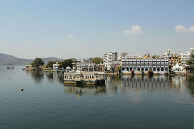 Buildings at waterfront