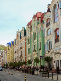 People walking on street in city