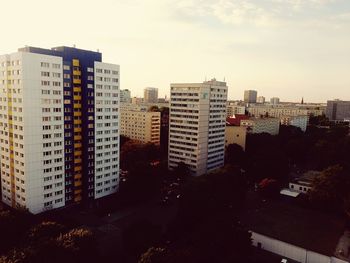 Cityscape against sky