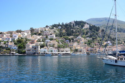 View of city at waterfront