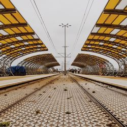 Railroad tracks