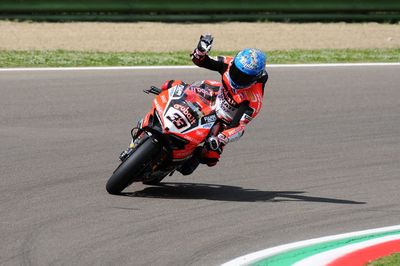 Man riding motorcycle