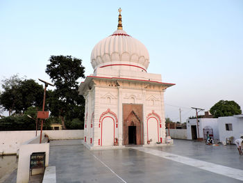 View of building against clear sky