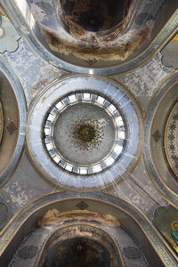 Low angle view of dome of building