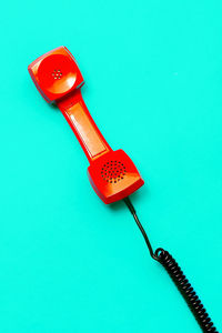 Retro phone. minimal design art