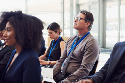Young couple at home