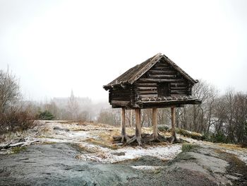 View of built structure against sky