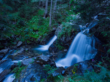 Waterfall in forest