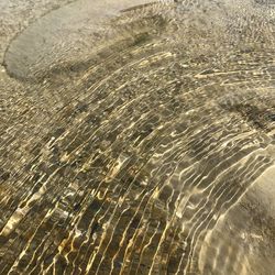 Full frame shot of rippled water