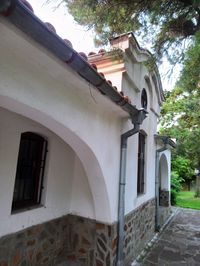 Low angle view of old building