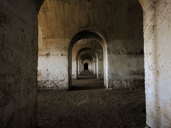 Corridor of old building