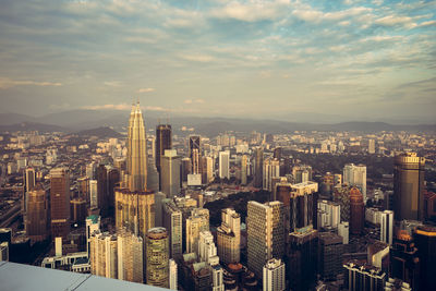 Aerial view of a city