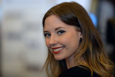 Portrait of young woman