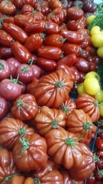 Full frame shot of market stall