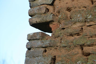 Low angle view of old building