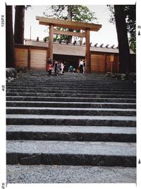 Stairs leading to staircase
