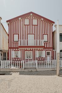 Exterior of building against sky in city