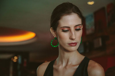 Portrait of woman