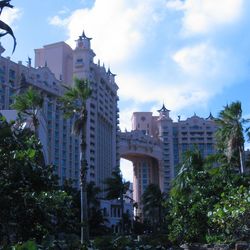 Buildings in city against sky