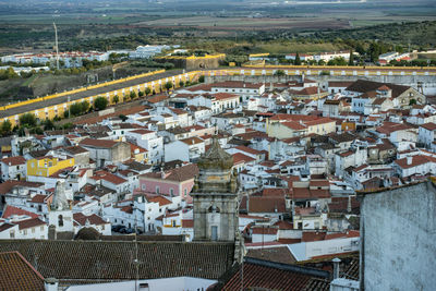 a city view of