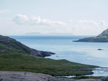 Scenic view of sea and sky