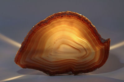 Macro from agate semiprecious stone