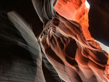 Low angle view of cave