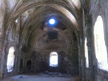 Interior of old cathedral