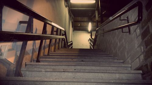 Low angle view of staircase