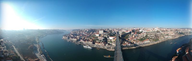 Aerial view of city