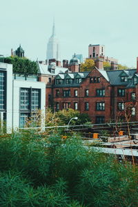 View of buildings in city