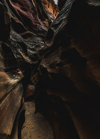 Full frame shot of rock formation