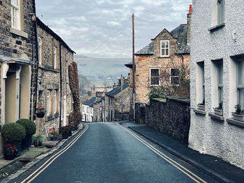 Street amidst buildings in city