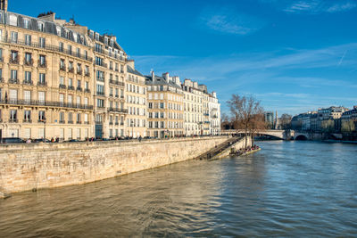 Buildings at waterfront