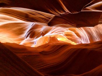 Antelope canyon rock formation monument valley