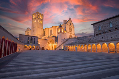 Saint francis of assisi, ancient basilica