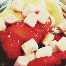 Close-up of strawberries