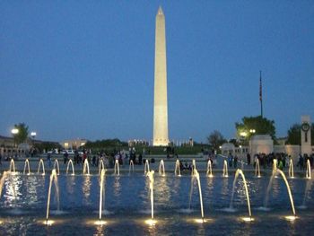 Tourists enjoying at night