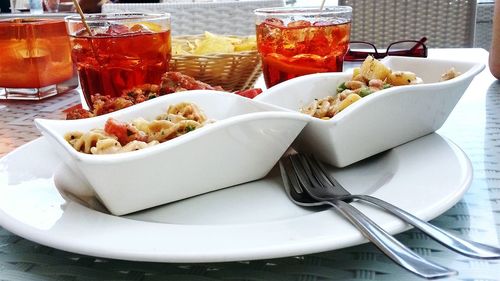 Close-up of food in plate