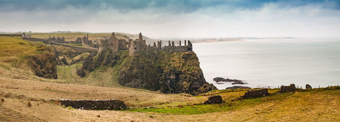 Panoramic view of sea against sky