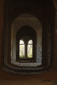 Interior of old building