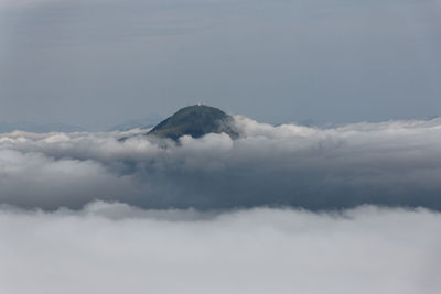 Low angle view of clouds in sky