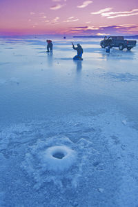 People in sea