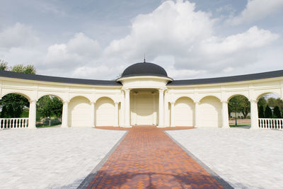 Belarus. september 2022. rotunda of the versailles country park hotel