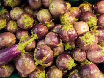 Full frame shot of fruits for sale at market stall