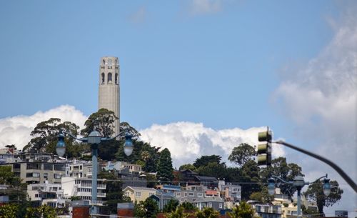 View of cityscape against sky