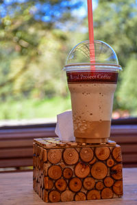 Close-up of drink on table