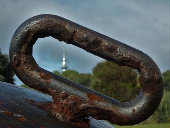 Close-up of rusty metal