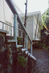 Low angle view of built structure against the sky