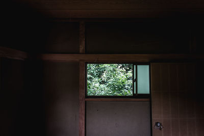 Close-up of window